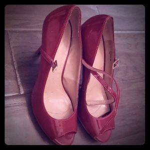 Taheri red pumps